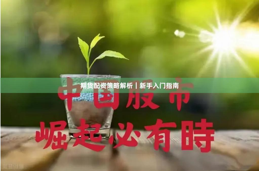 期货配资策略解析｜新手入门指南
